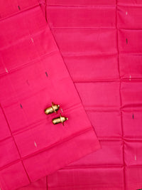 Pink with Multishade  Chinnalampattu Saree with Blouse