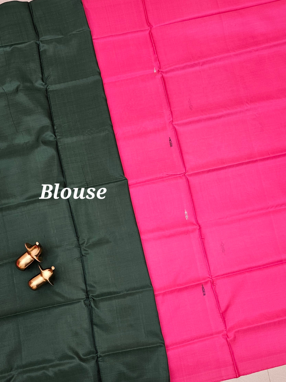 Pink with Multishade  Chinnalampattu Saree with Blouse