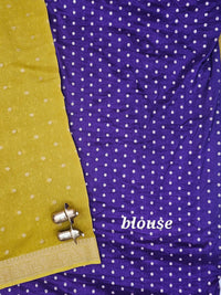 Georgette Saree -  Yellow