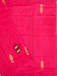 Chinnalampattu Saree - Monocrome  Red