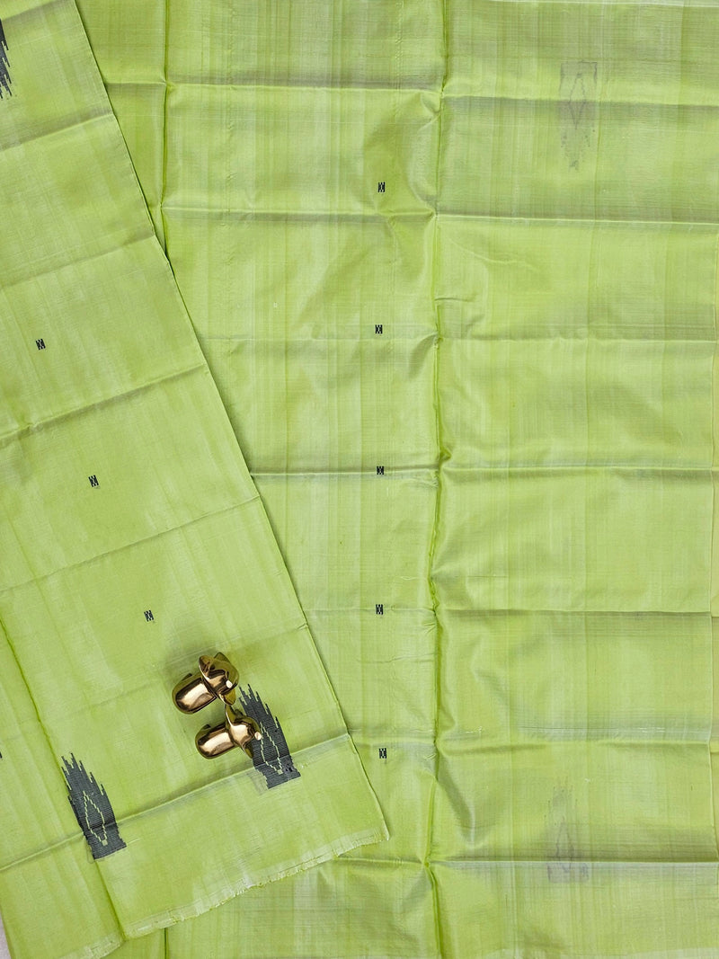 Chinnalampattu Saree -  Monochrome Green