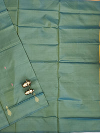 Chinnalampattu Saree - Green with Yellow