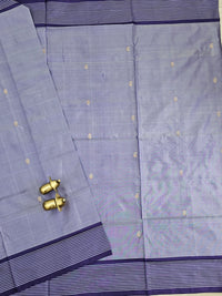 Chinnalampattu Saree - Pastel Violte with Purple