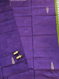 Chinnalampattu Saree - Purple with Green
