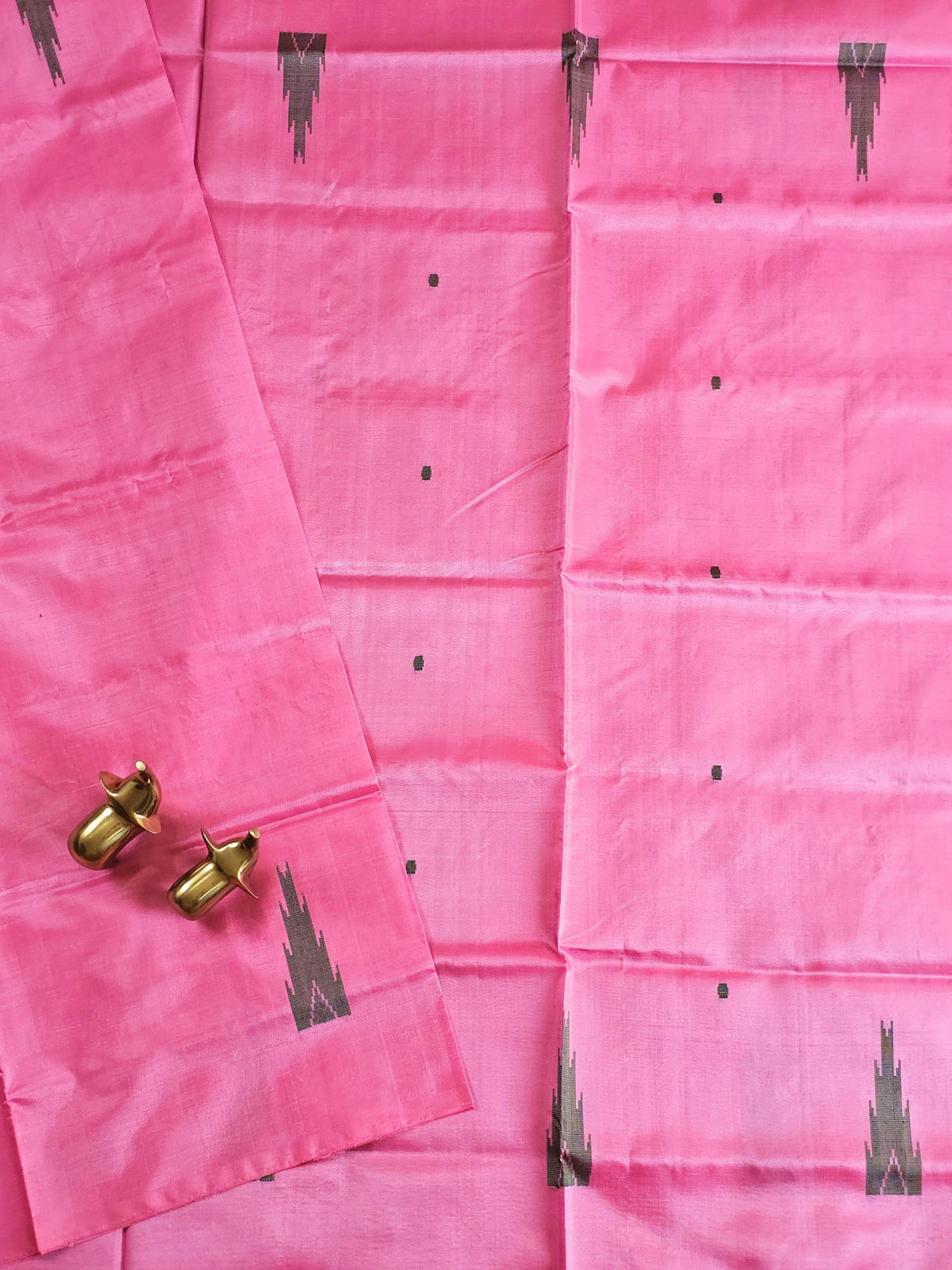 Chinnalampattu Saree - Pink with Green