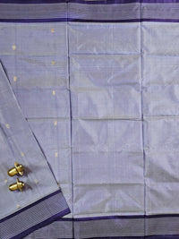 Chinnalampattu Saree - Blue with Violet