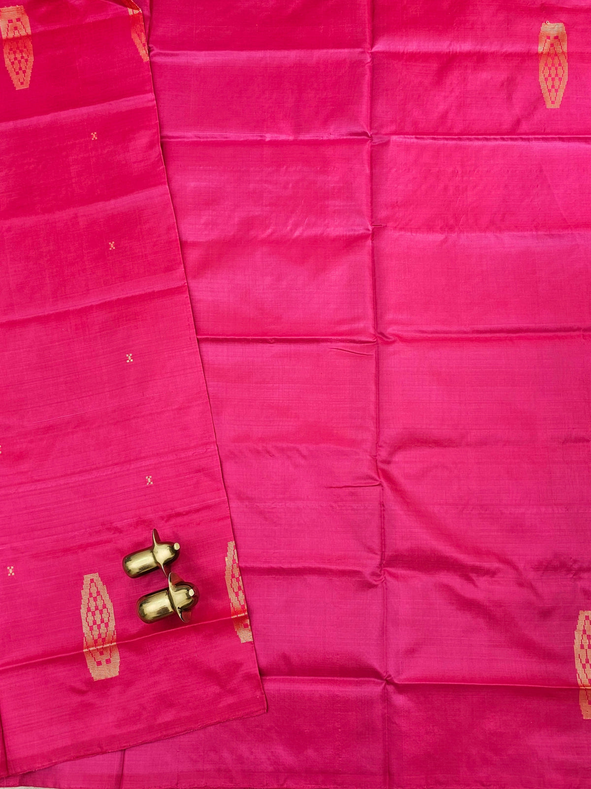 Chinnalampattu Saree - Pink with Green
