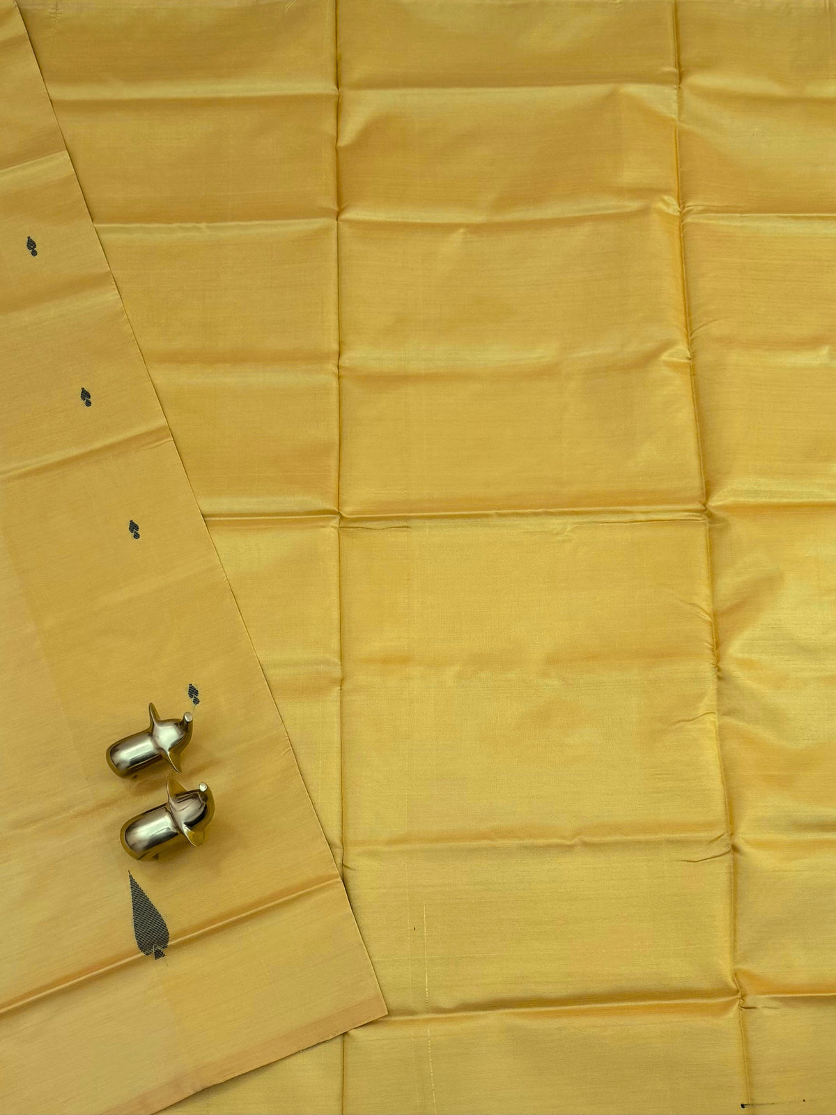 Chinnalampattu Saree - Yellow with Magenta Pink
