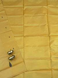 Chinnalampattu Saree - Yellow with Magenta Pink