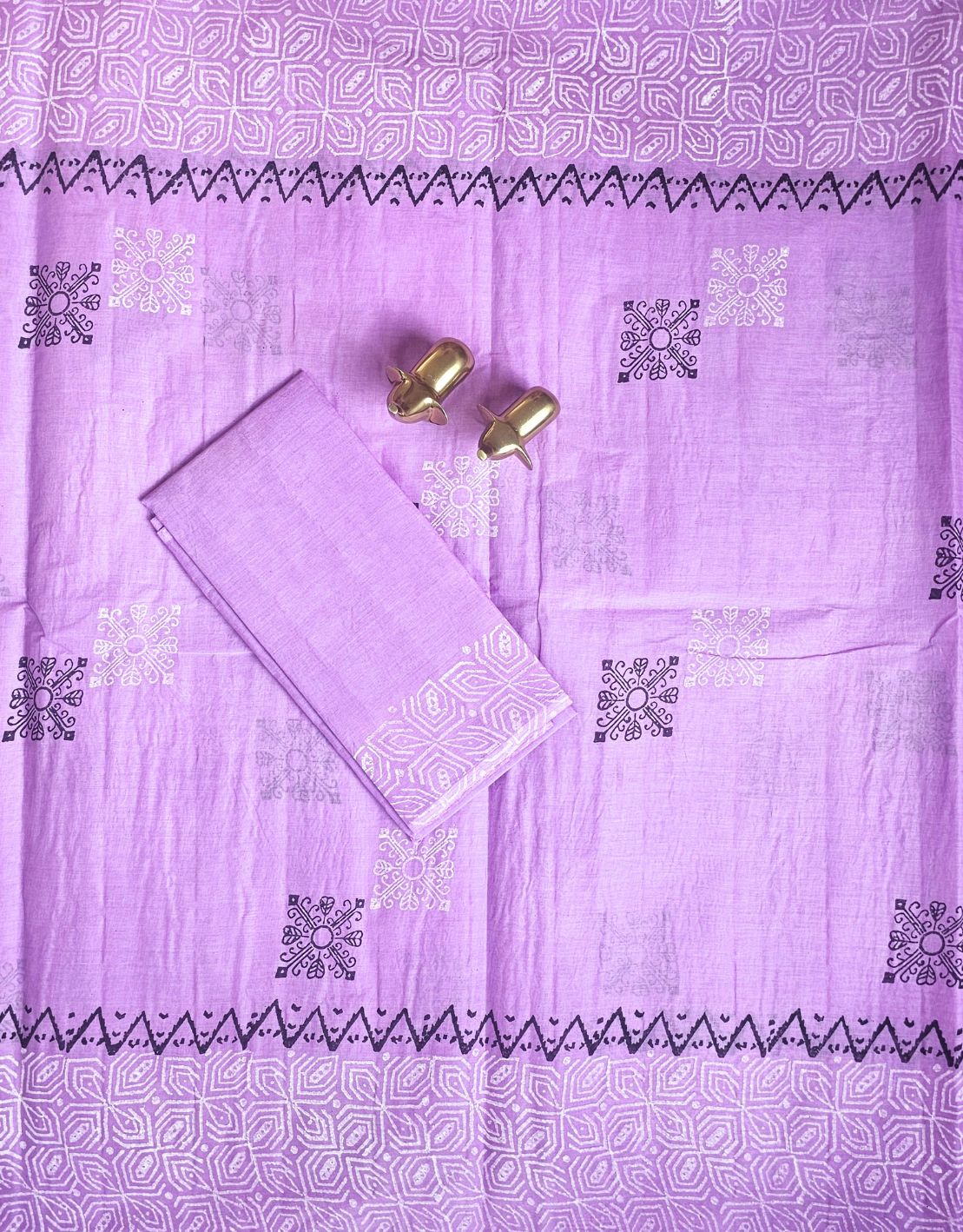 Pure Cotton with Hand Block Prints - Lilca