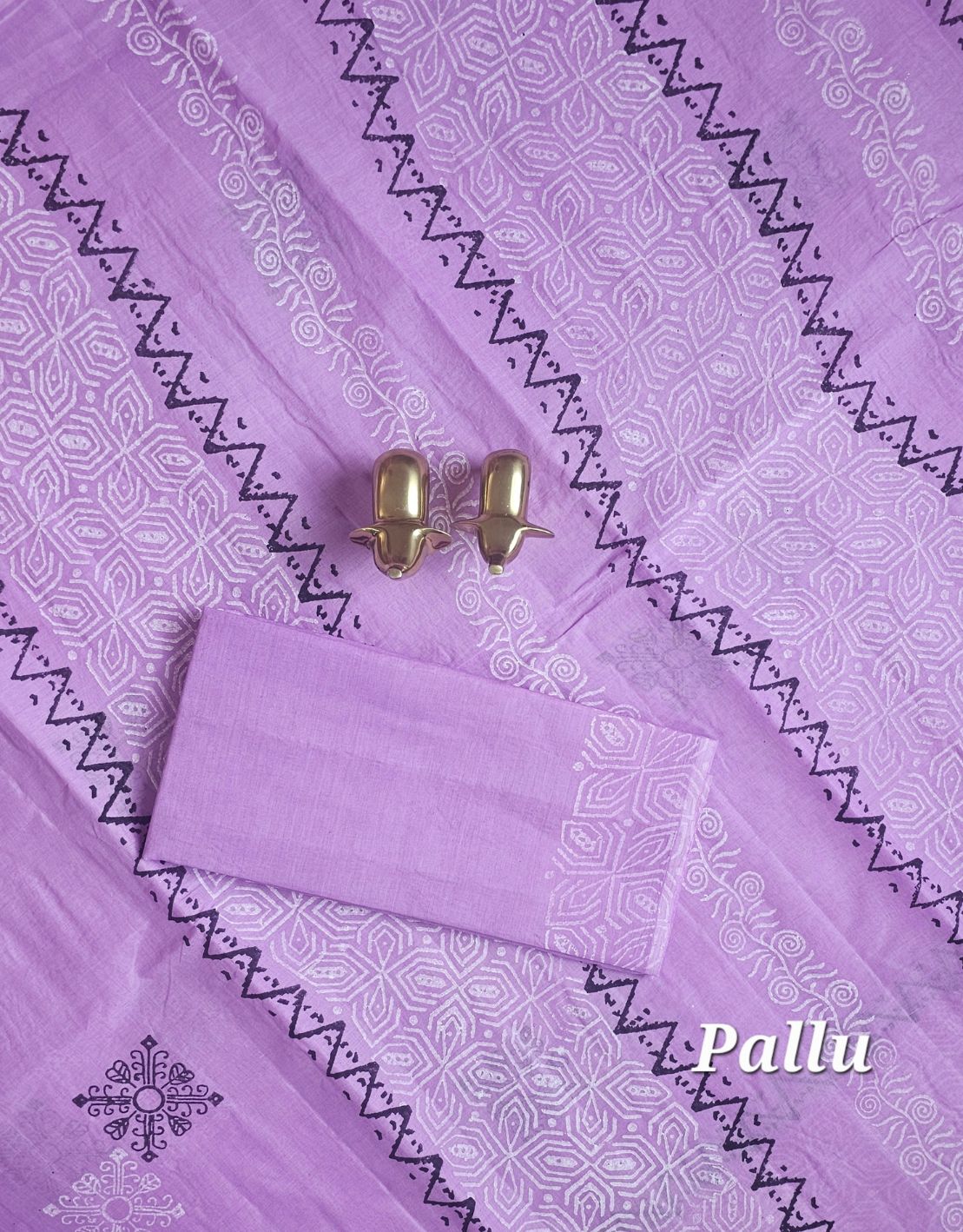 Pure Cotton with Hand Block Prints - Lilca