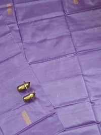 Chinnalampattu Saree - Lavender with Magenta Pink
