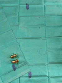 Chinnalampattu Saree - Sea Green with Pink