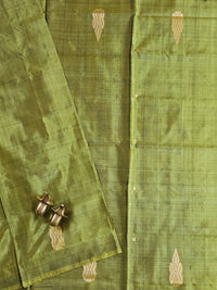 Chinnalampattu Saree - Mehndi Green
