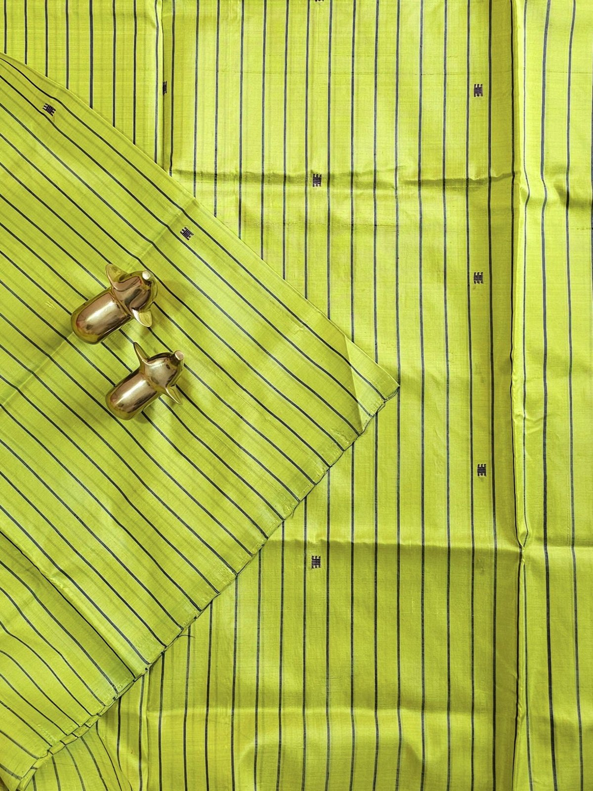 Chinnalampattu Saree - Green with Red