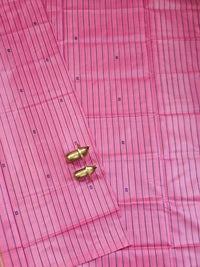 Chinnalampattu Saree - Pink with Green