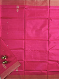 Chinnalampattu Saree -  Pink with Beige