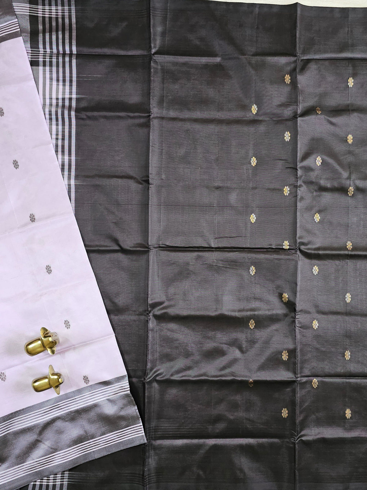 Chinnalampattu Saree- Pink with Black