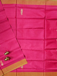 Pink with Green  Chinnalampattu Saree with Blouse