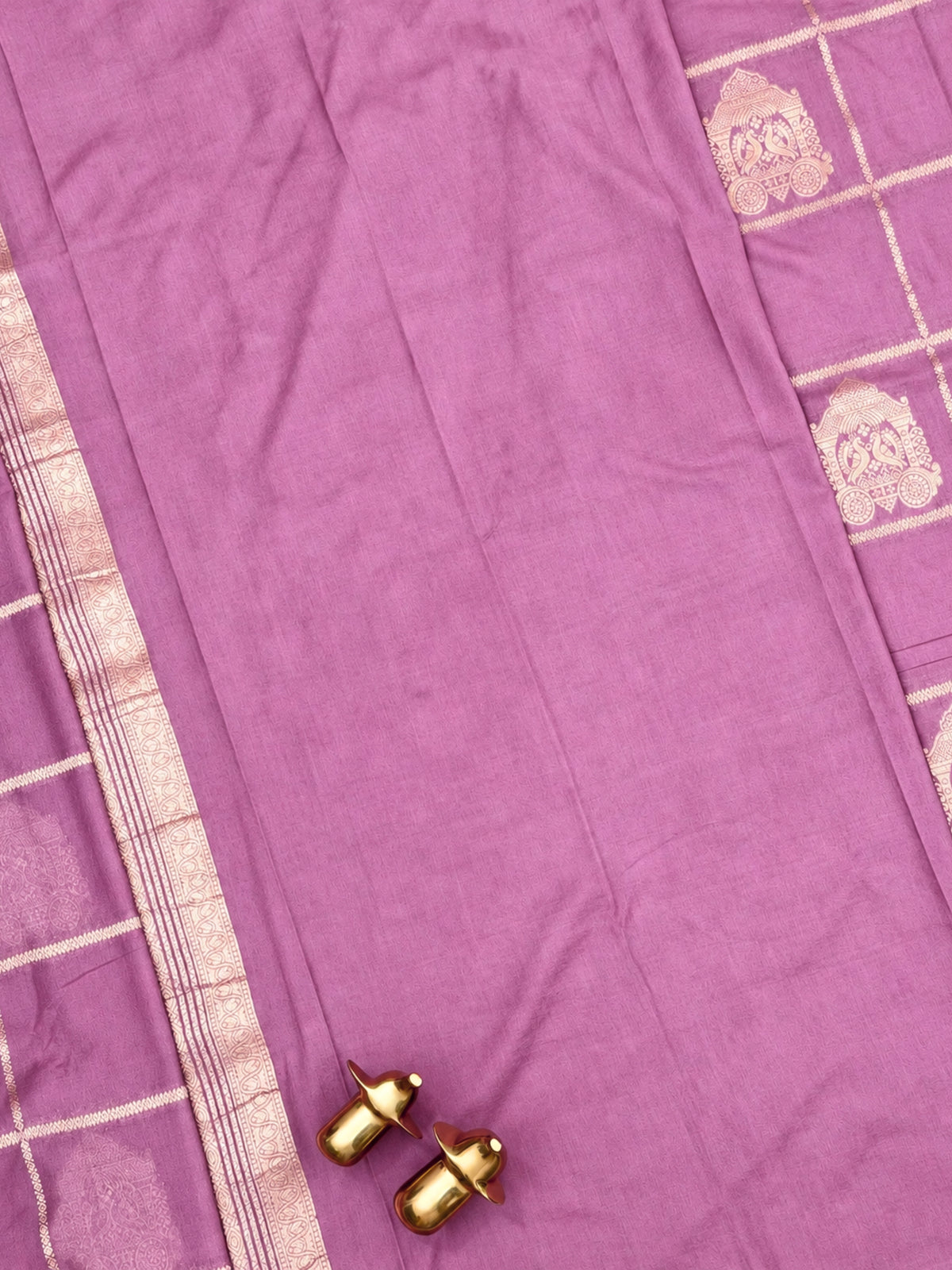 Georgette Silk Saree - Onion Pink