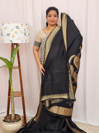 Exclusive Designer Silk Georgette Sarees - Black