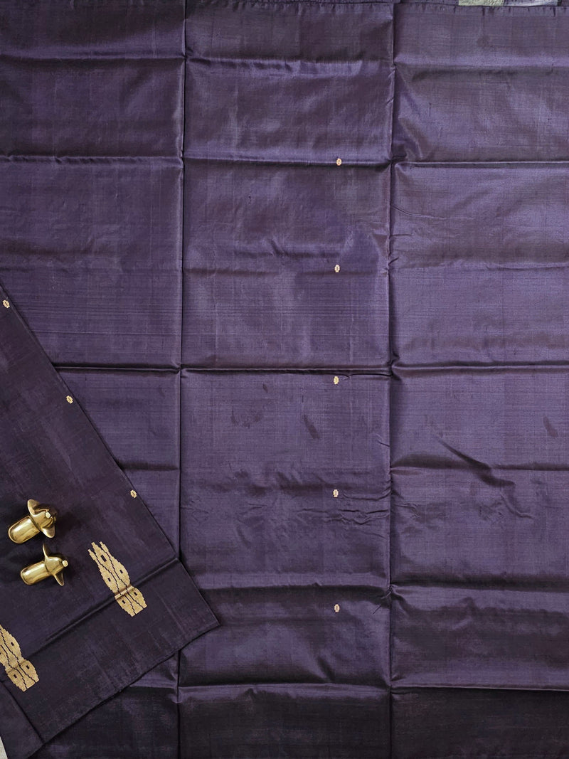 Chinnalampattu Saree - Dark Purple