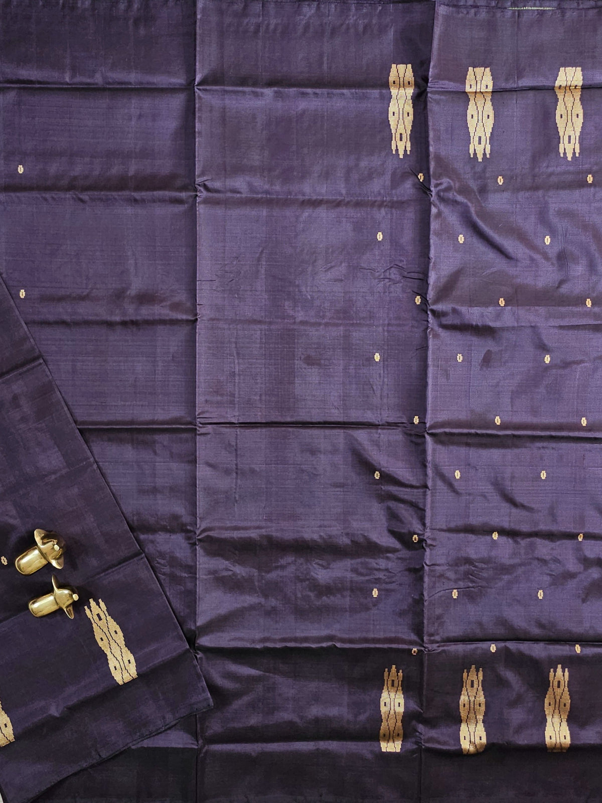 Chinnalampattu Saree - Dark Purple