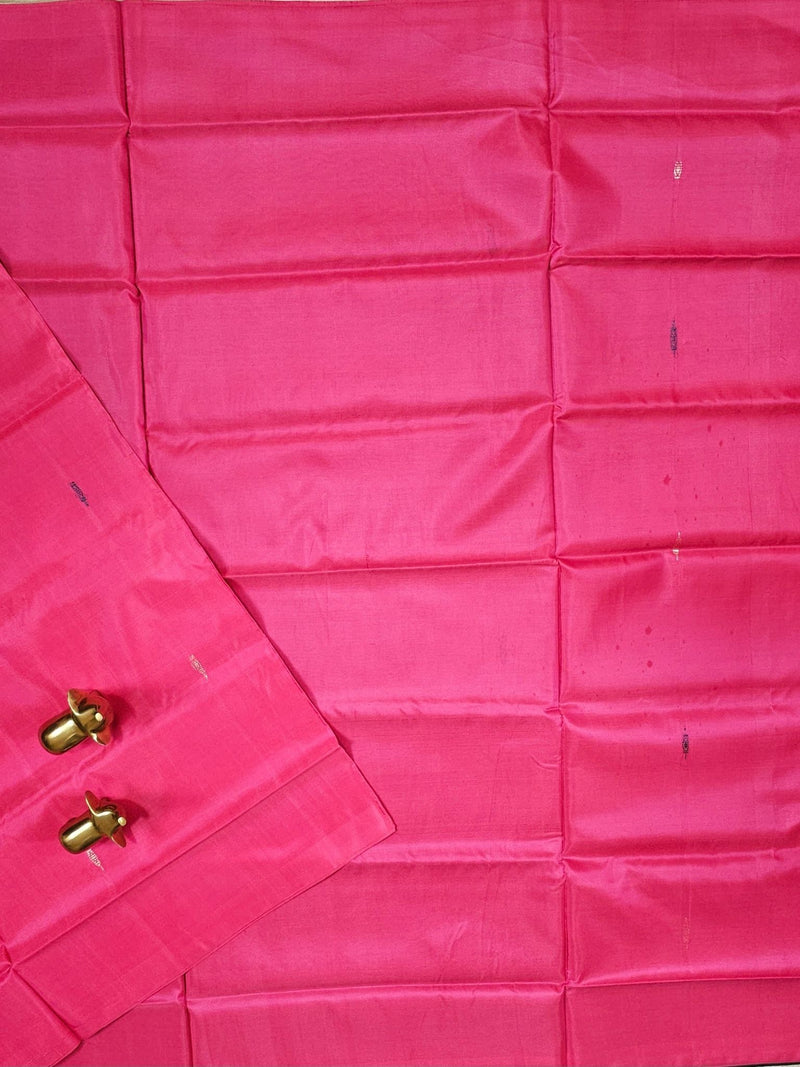 Pink with Multishade  Chinnalampattu Saree with Blouse