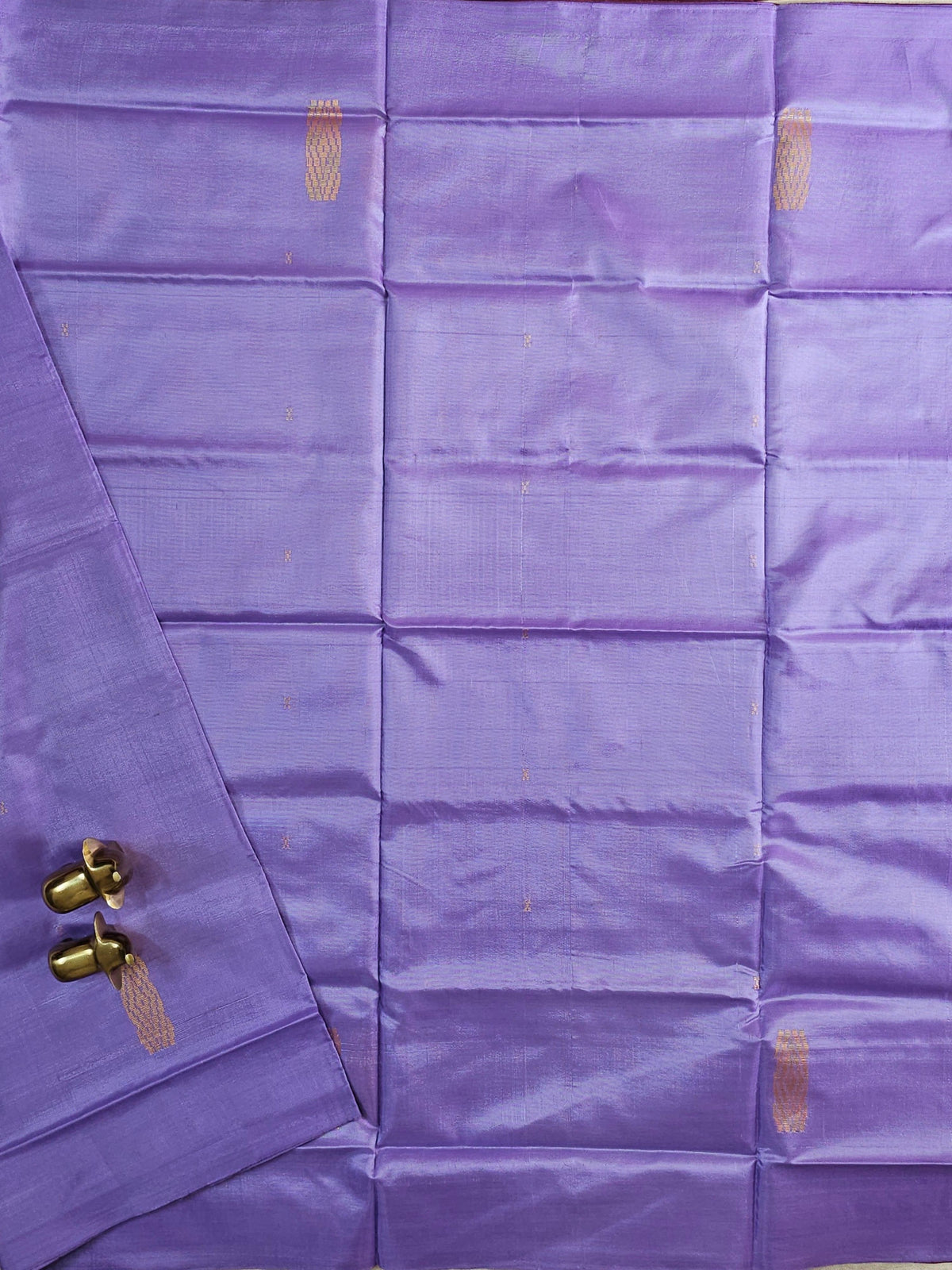 Chinnalampattu Saree - Lavender with Magenta Pink