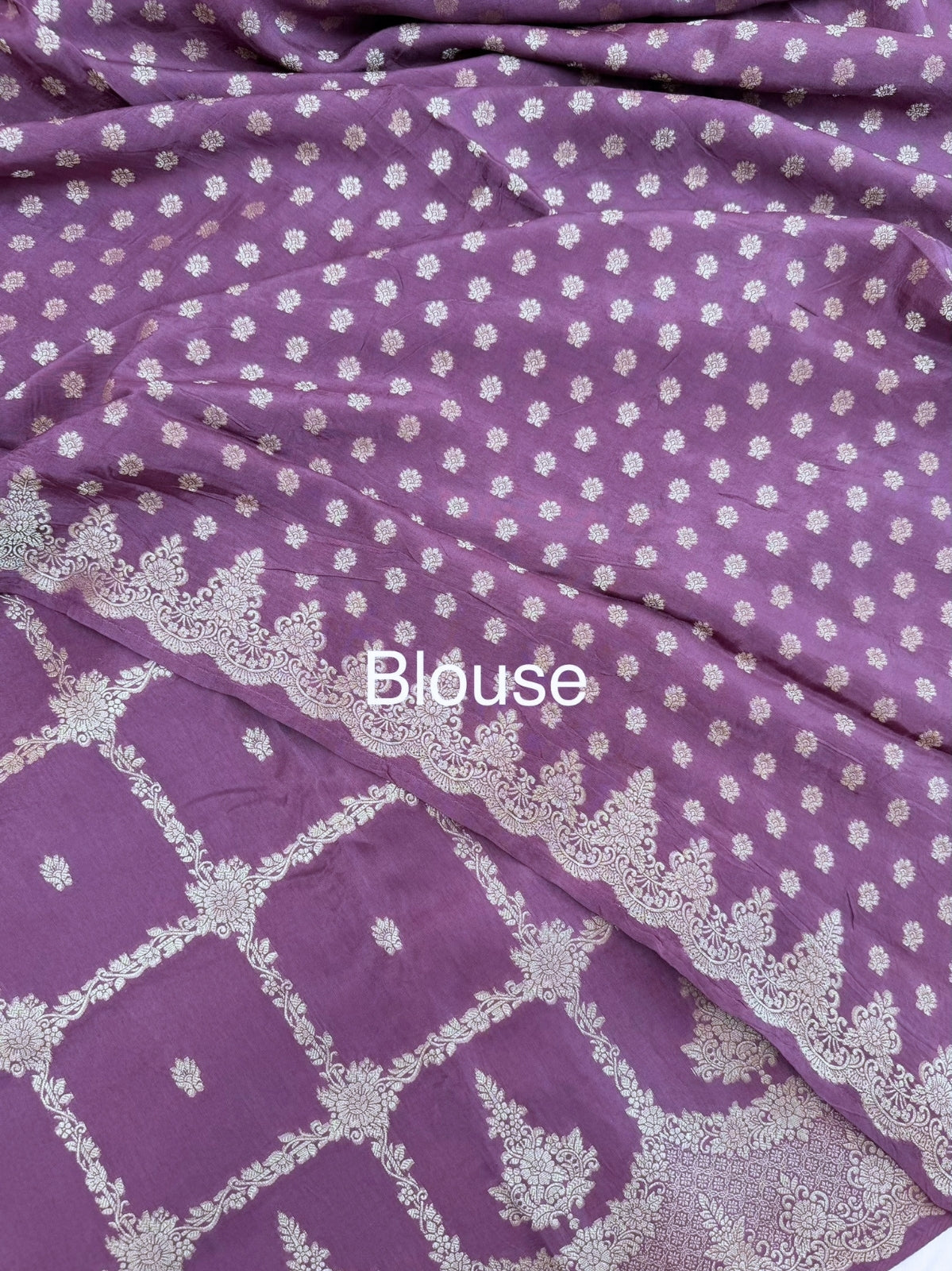 Exclusive Designer Silk Sarees - Pastel Purple (MAUVE)