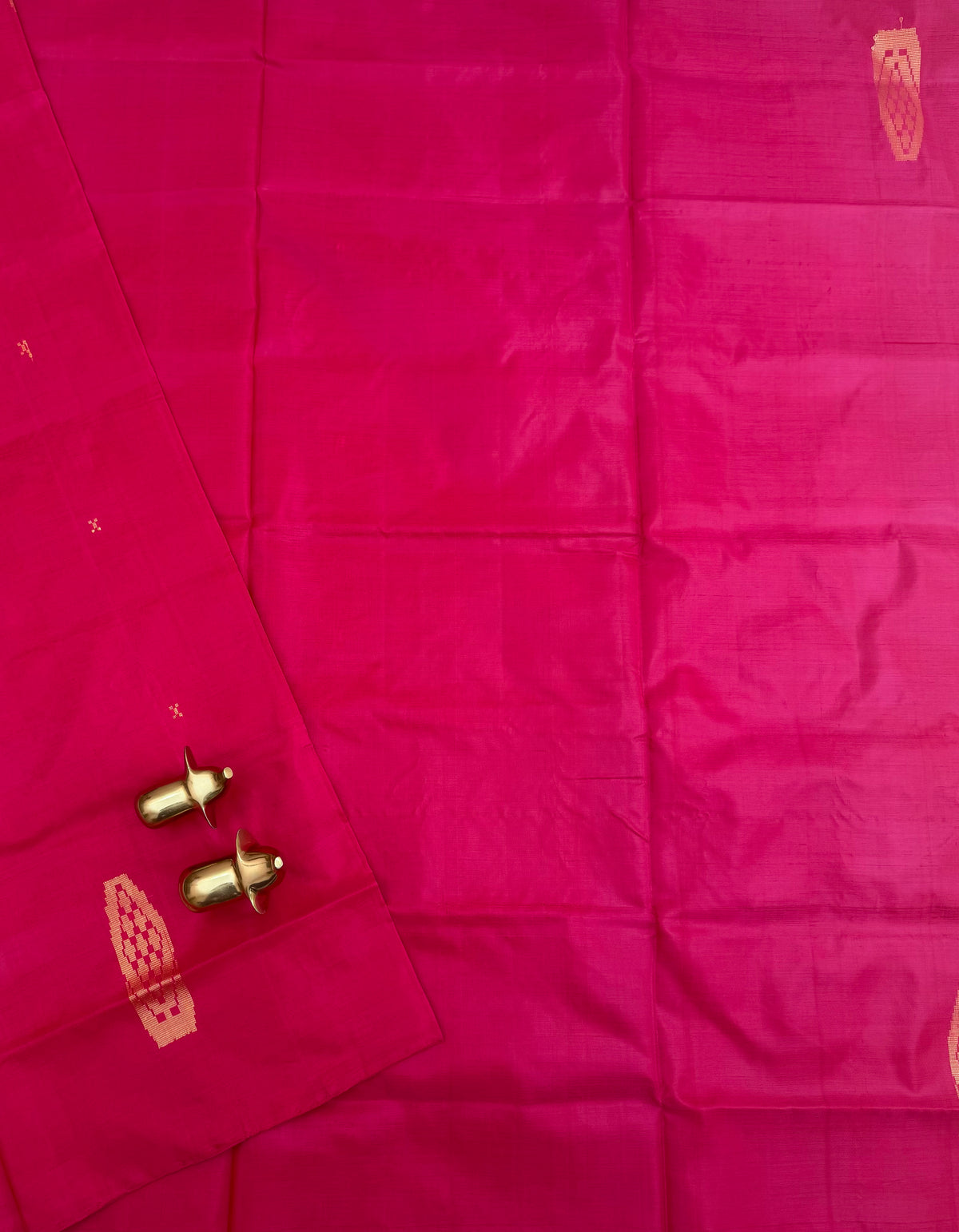 Chinnalampattu Saree - Pink with Green