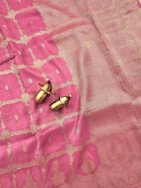 Exclusive Designer Silk Sarees - Pink