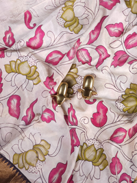 Chennuri Silk - Pink With Black