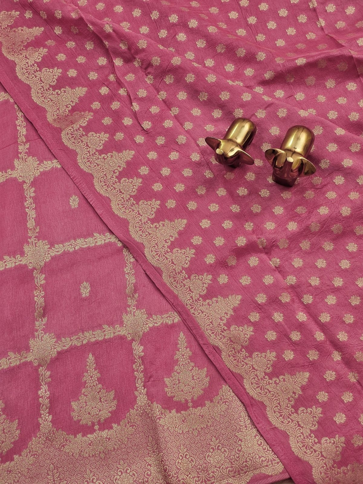 Exclusive Designer Silk Sarees - Pink