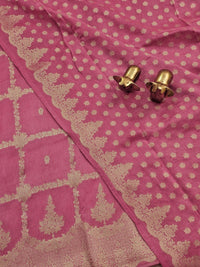 Exclusive Designer Silk Sarees - Pink