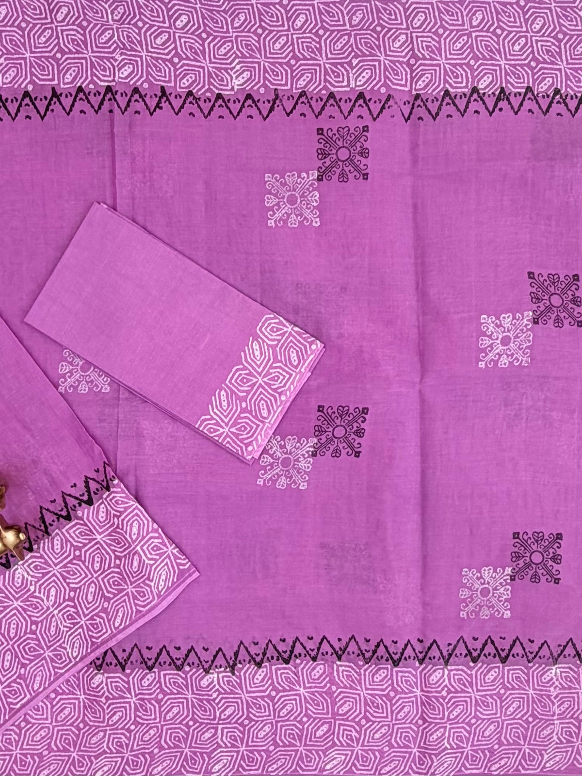 Pure Cotton with Hand Block Prints - Lica