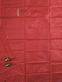 Chinnalampattu Saree - Red Peacock Green
