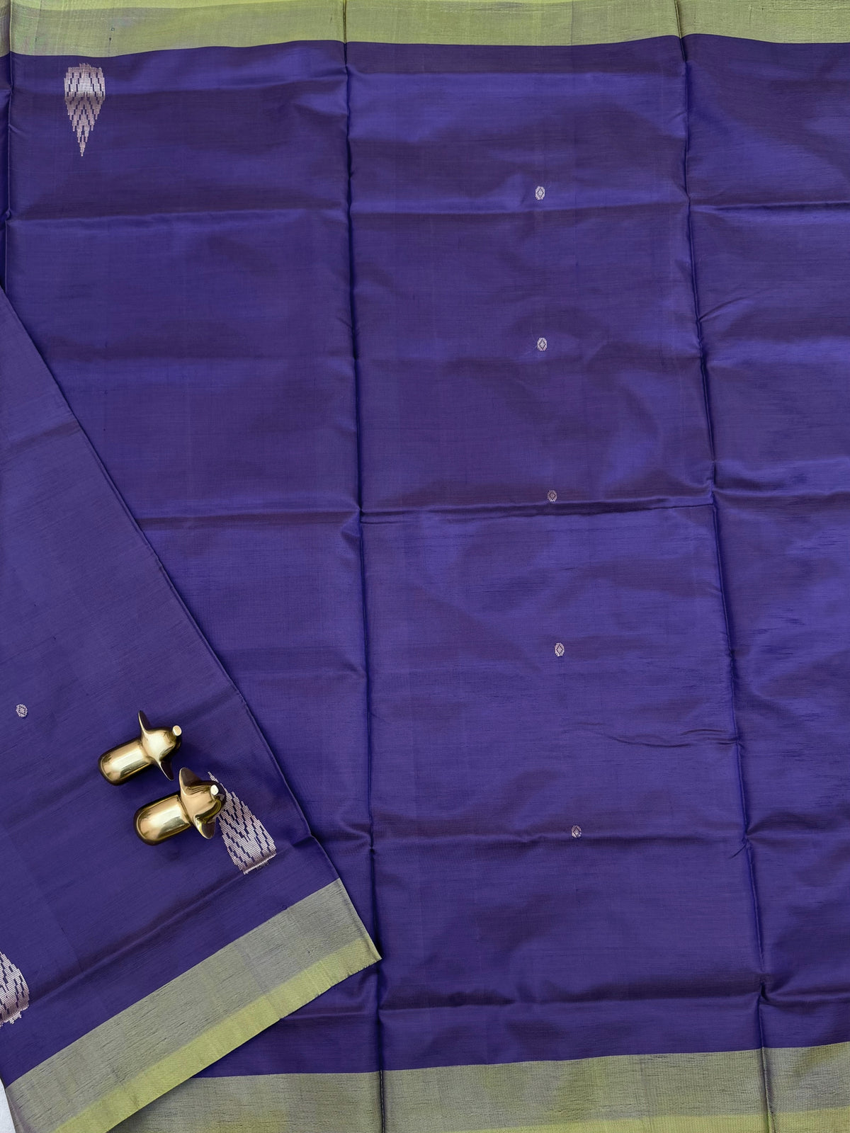 Chinnalampattu Saree - Purple with Green