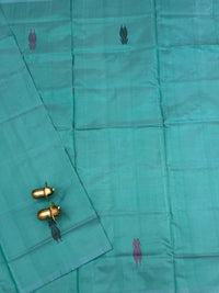 Chinnalampattu Saree - Blue with Dark Blue