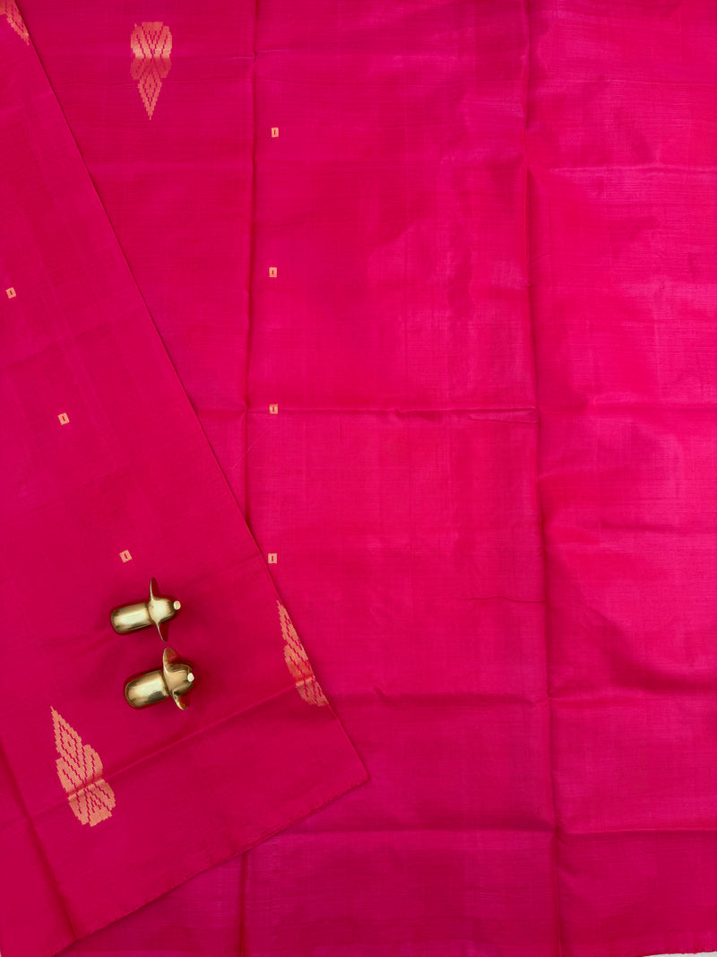 Chinnalampattu Saree - Monochrome Pink