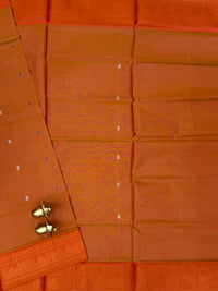 Chinnalampattu Border - Dual Shade of Orange and Yellow