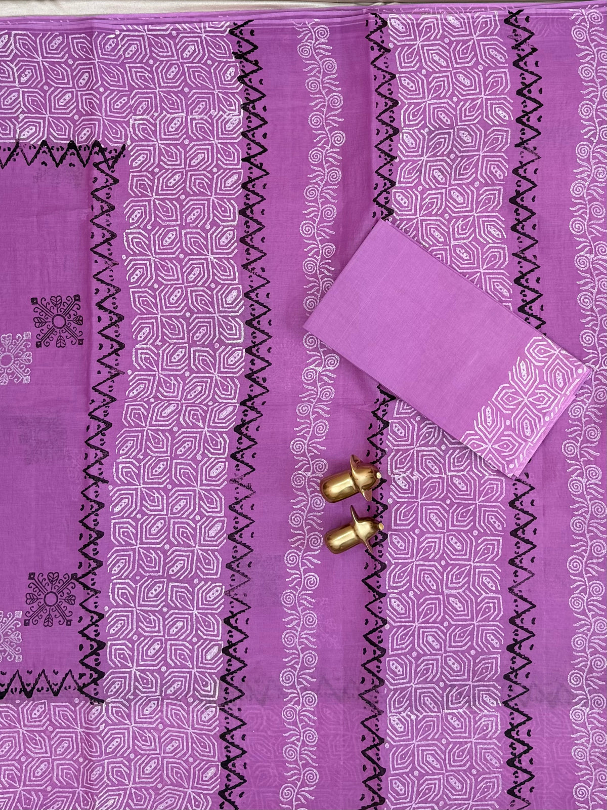 Pure Cotton with Hand Block Prints - Lica