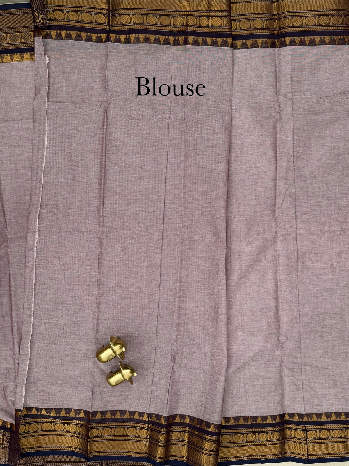 Chettinad Cotton Sarees - Dual Shade of Onion Pink with Dark Blue
