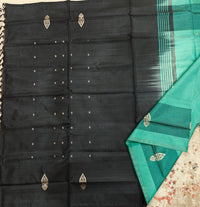 Chinnalampattu Saree-Green with Black