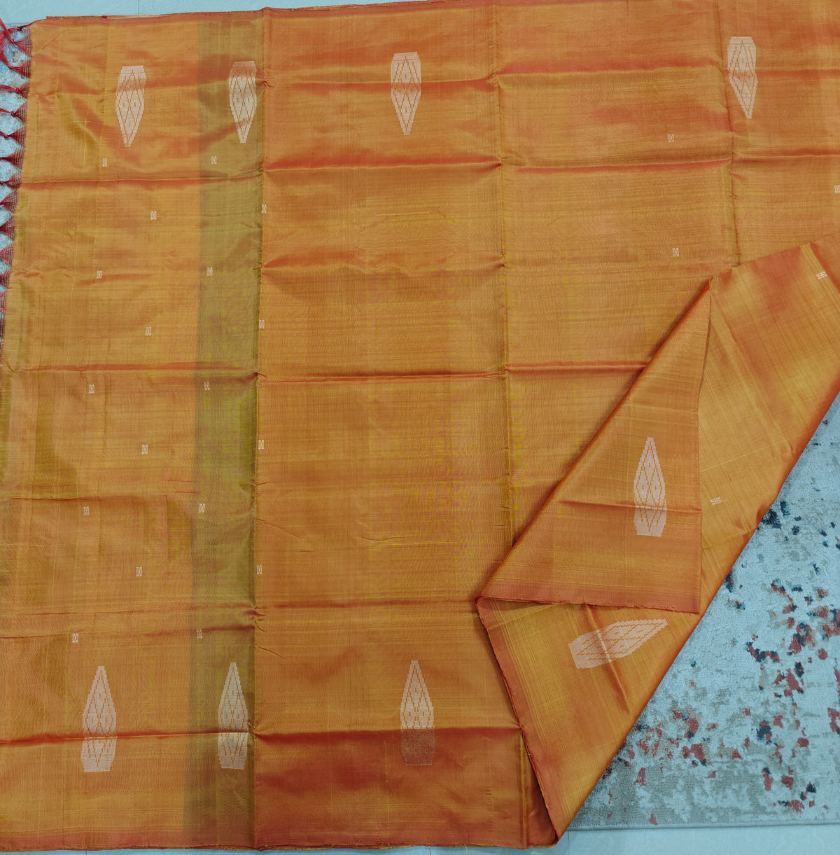 Chinnalampattu Saree- Orange