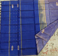 Chinnalampattu Saree- Blue with Blue