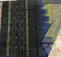 Chinnalampattu Saree- Golden with Black