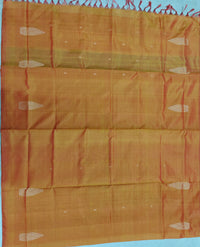 Chinnalampattu Saree-Dual Shade Orange with Pink