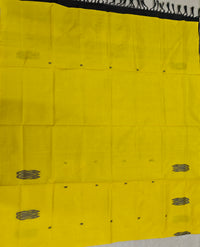 Chinnalampattu Saree- Yellow with Black