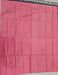 Chinnalampattu Saree- Pink with Grey